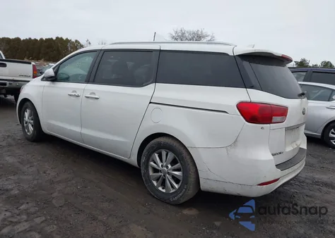 2017 Kia Sedona Lx из США, поврежденный, VIN KNDMB5C18H6327039